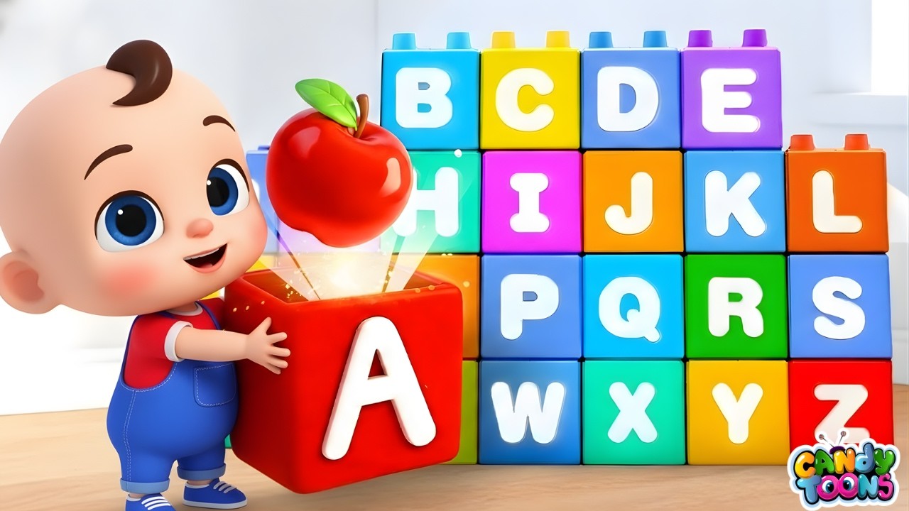 ABC for Kids | Learn English Alphabet | Phonics Song | Nursery Rhymes & Kids Songs|Candytoons