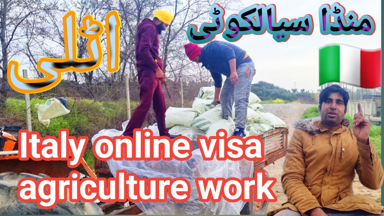 Italy online visa apply 27 March2023||agriculture work  seasonal visa permit