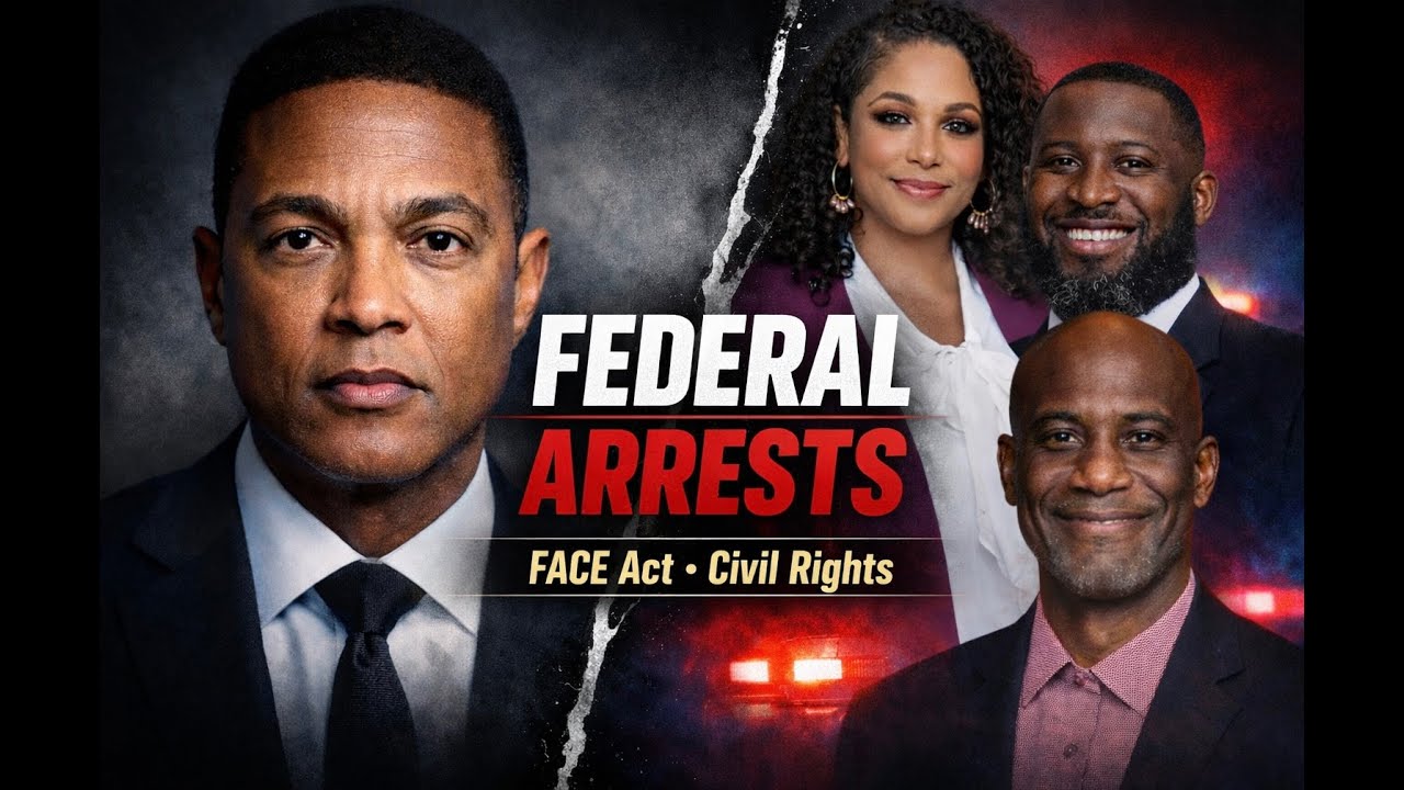 Don Lemon, Georgia Fort, Jamael Lundy and Trahern Crews Arrested By The Feds 📱
