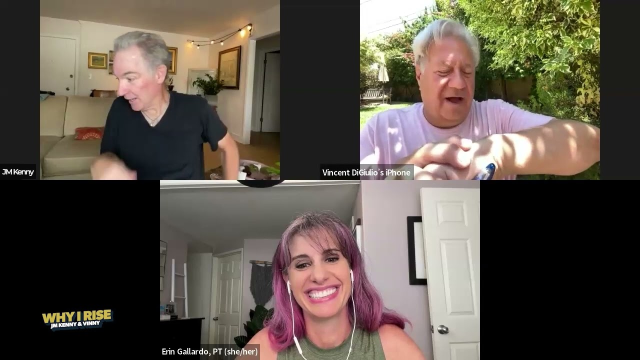 Why I Rise with JM Kenny & Vinny | 005 - Dr. Erin Gallardo, Board Certified Specialist in Neuro PT