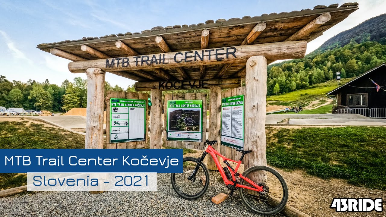 MTB trail center Kočevje - Enduro Trails - Slovenia 09.2021