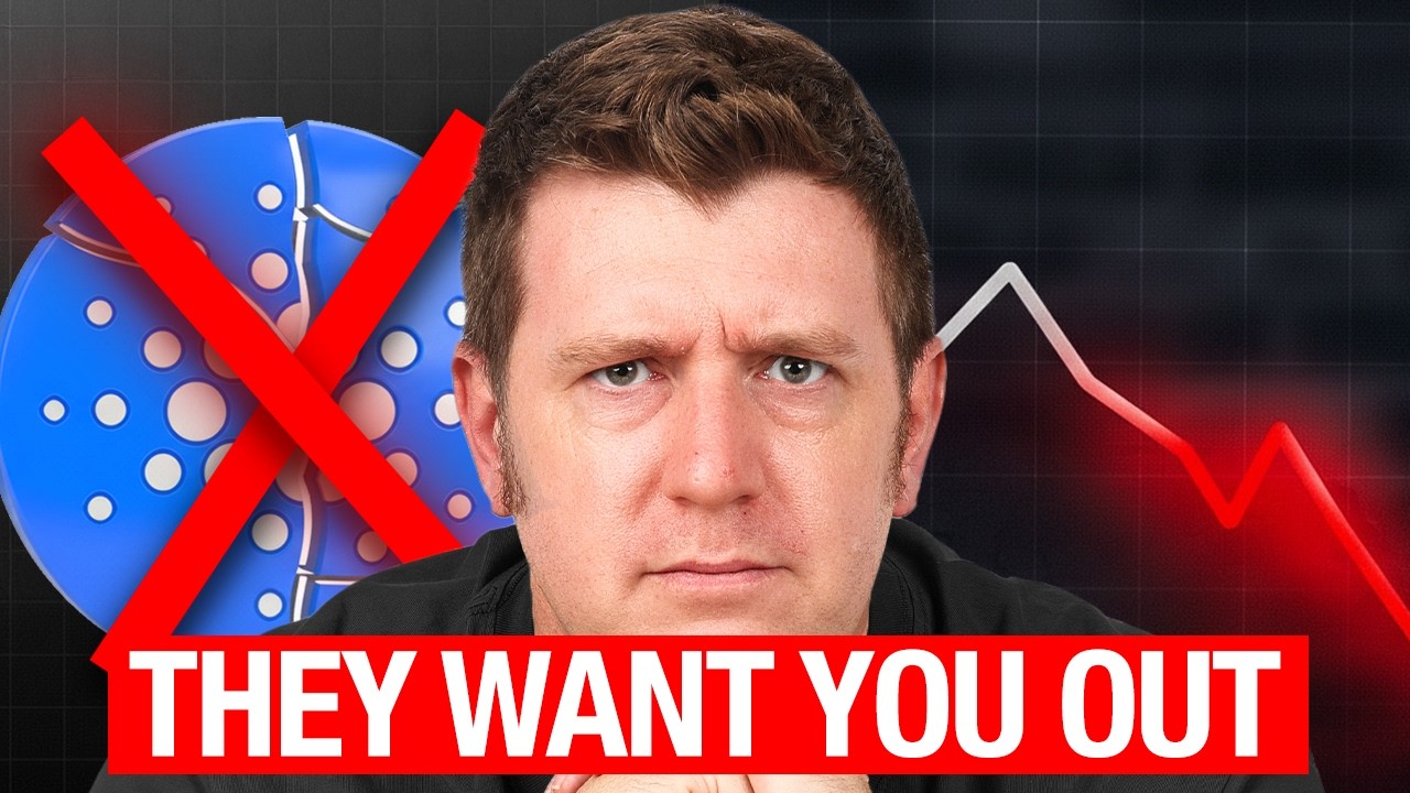 The SECRET Institutional Drain of Cardano ADA