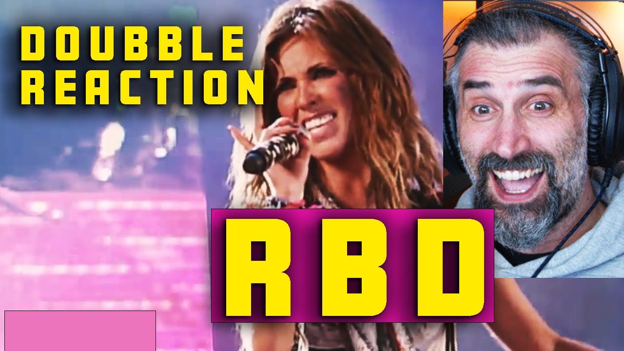 RBD - Live  - Ser O Parecer & santa no soy -  frank valchiria reaction