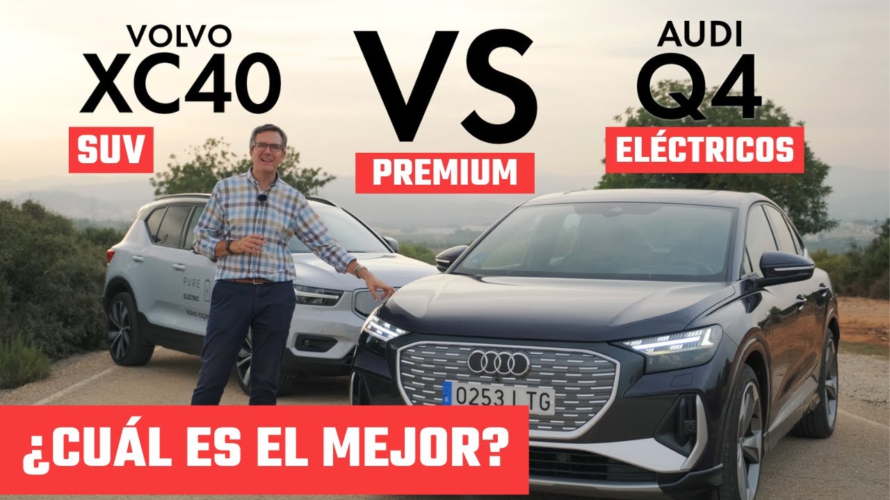 AUDI Q4 ETRON vs VOLVO XC40 RECHARGE | ¿Cuál es el mejor SUV premium eléctrico?
