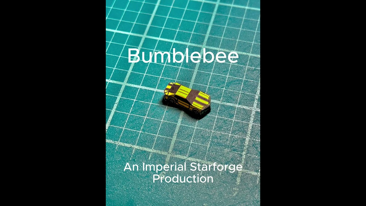 bumblebee #papercraft #car #transformers #bumbleebee