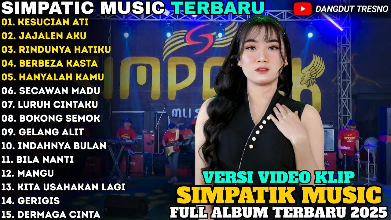 KESUCIAN ATI - JAJALEN AKU - RINDUNYA HATIKU - Aura Sekar - SIMPATIK MUSIC  FULL ALBUM TERBARU 2025