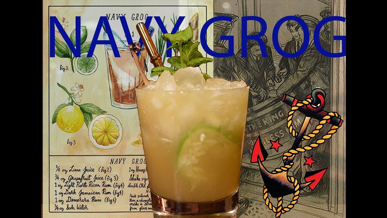 Navy Grog - Classic Tiki with Incredible Rums