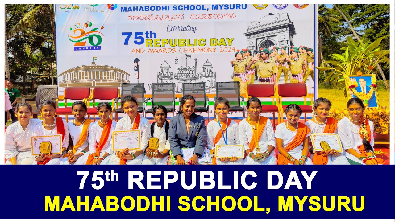Happy Republic Day Celebration I Mahabodhi School Mysuru I 26th January