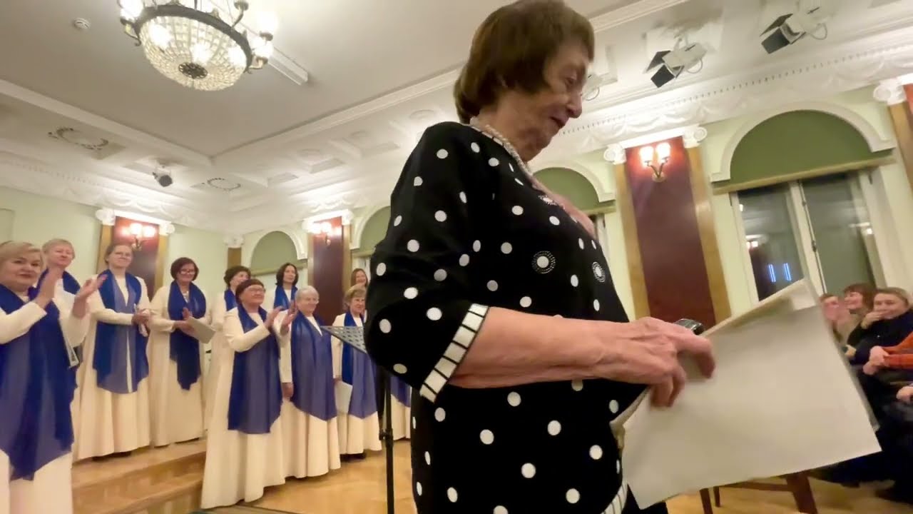 Женский хор «Славянка» – «Живут во мне воспоминания» / Mälestused elavad minus (Таллинн, 23.11.2025)