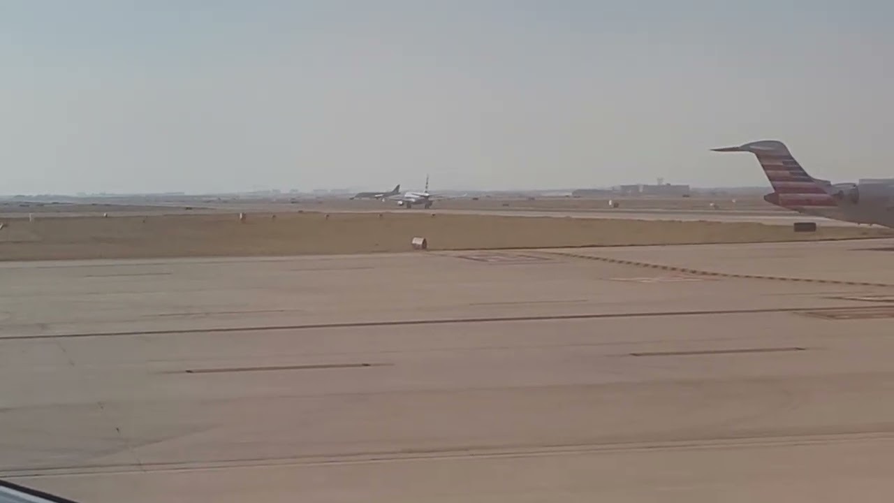 American Airlines Flight Dallas Fort Worth to El Paso