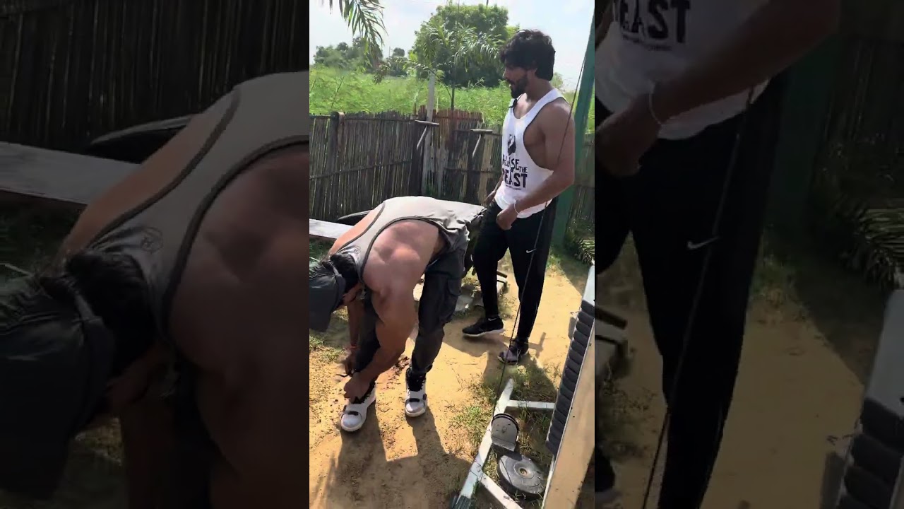 Vipin desi fitness rahul fitness Guruji Kulldep sing yadav sb ka workout | #fitness #shorts #viral
