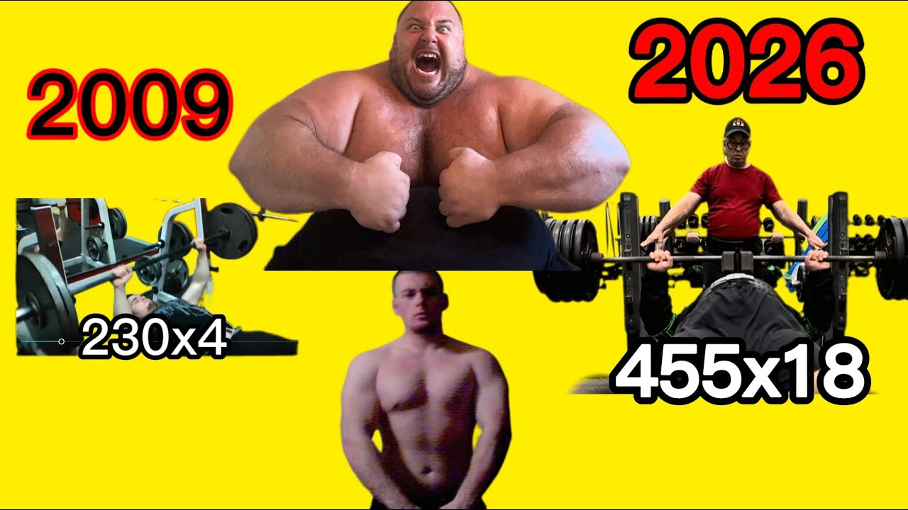 Andrew Richard Bench Press Transformation Gains