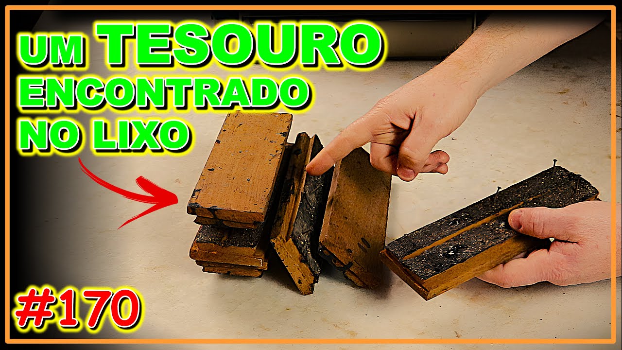DO DESCARTE A UM OBJETO QUE VAI SURPREENDER... IMPERDÍVEL! (VÍDEO #170) #marcenariacriativa #madeira