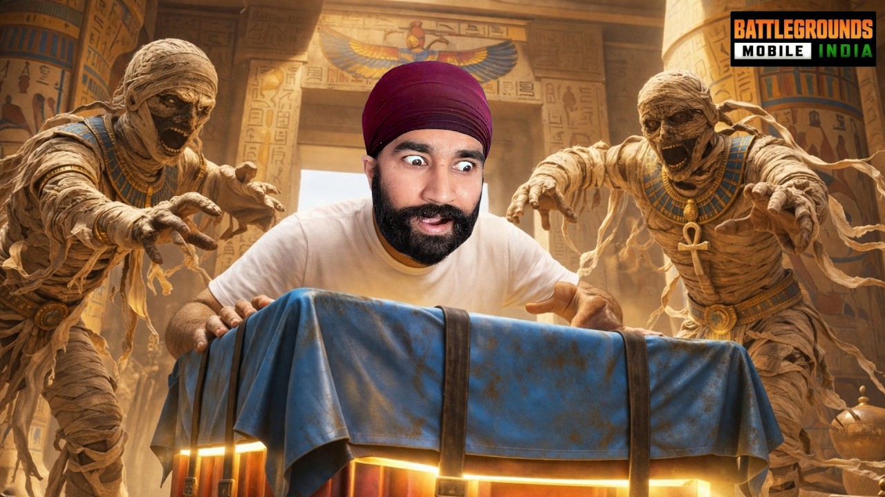 BGMI LIVE : PHARAOH EVENT is OP🔥 | NEW UPDATE x PUBG