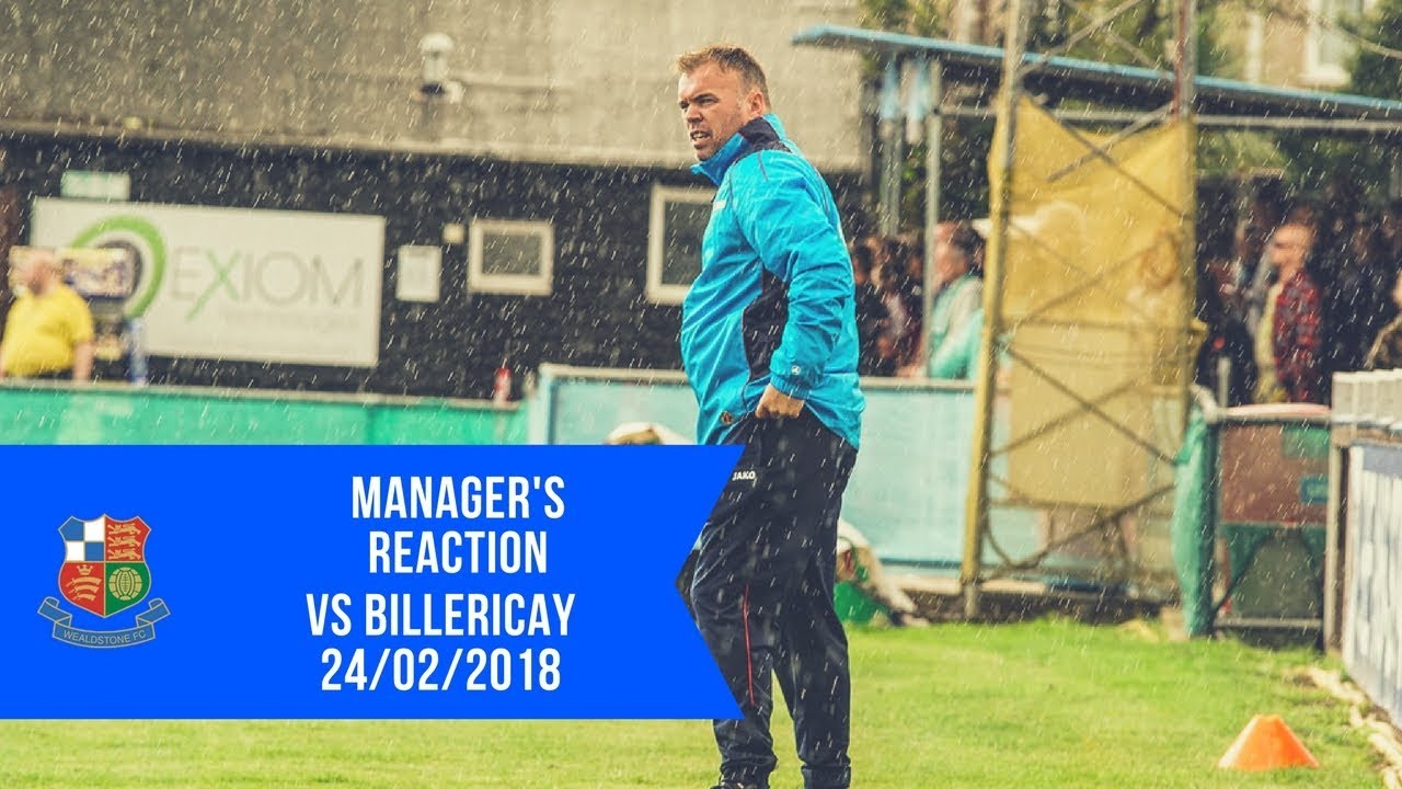VIDEO: Bobby Wilkinson post match reaction to Billericay Win