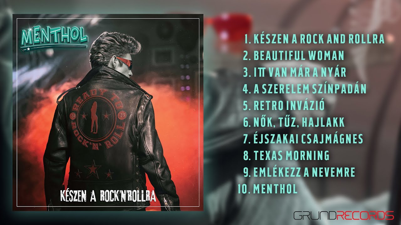 Menthol - Készen a Rock 'n' Rollra (Teljes album - 2025.)