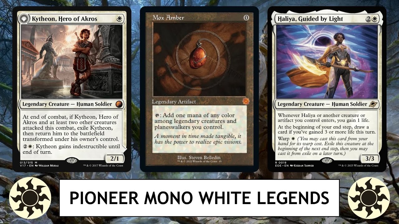 MTG Pioneer Mono White Legends &mdash; все эти легенды, по совпадению, люди