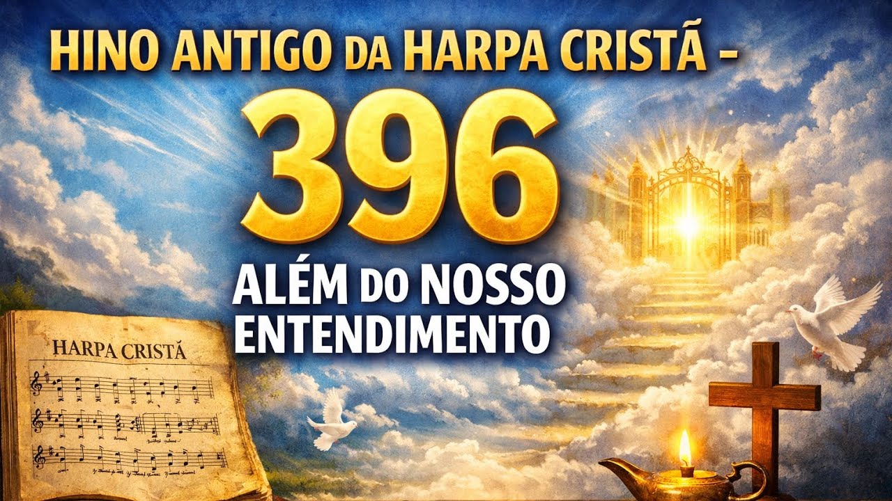 UM DOS HINOS MAIS LINDOS DA HARPA CRISTÃ — 396 ALÉM DO NOSSO ENTENDIMENTO