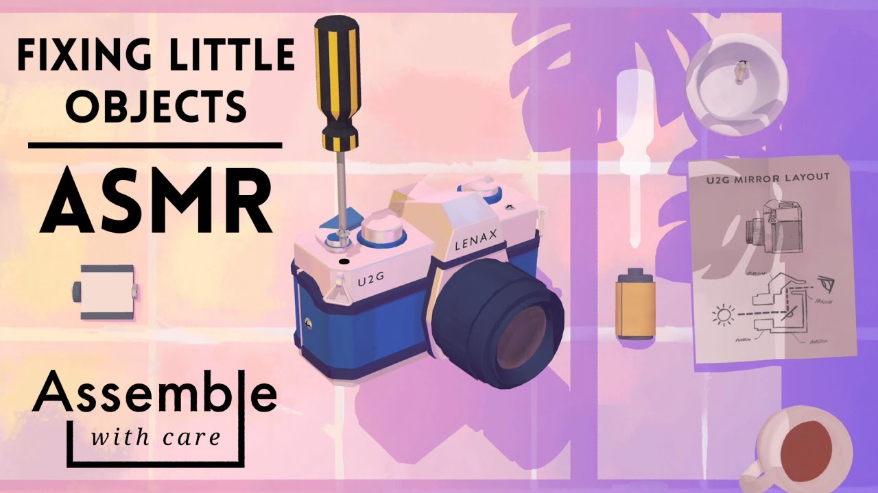 ASMR 🔧 If you like A Little to the Left, you'll LOVE this game! 🔨 Assemble with Care