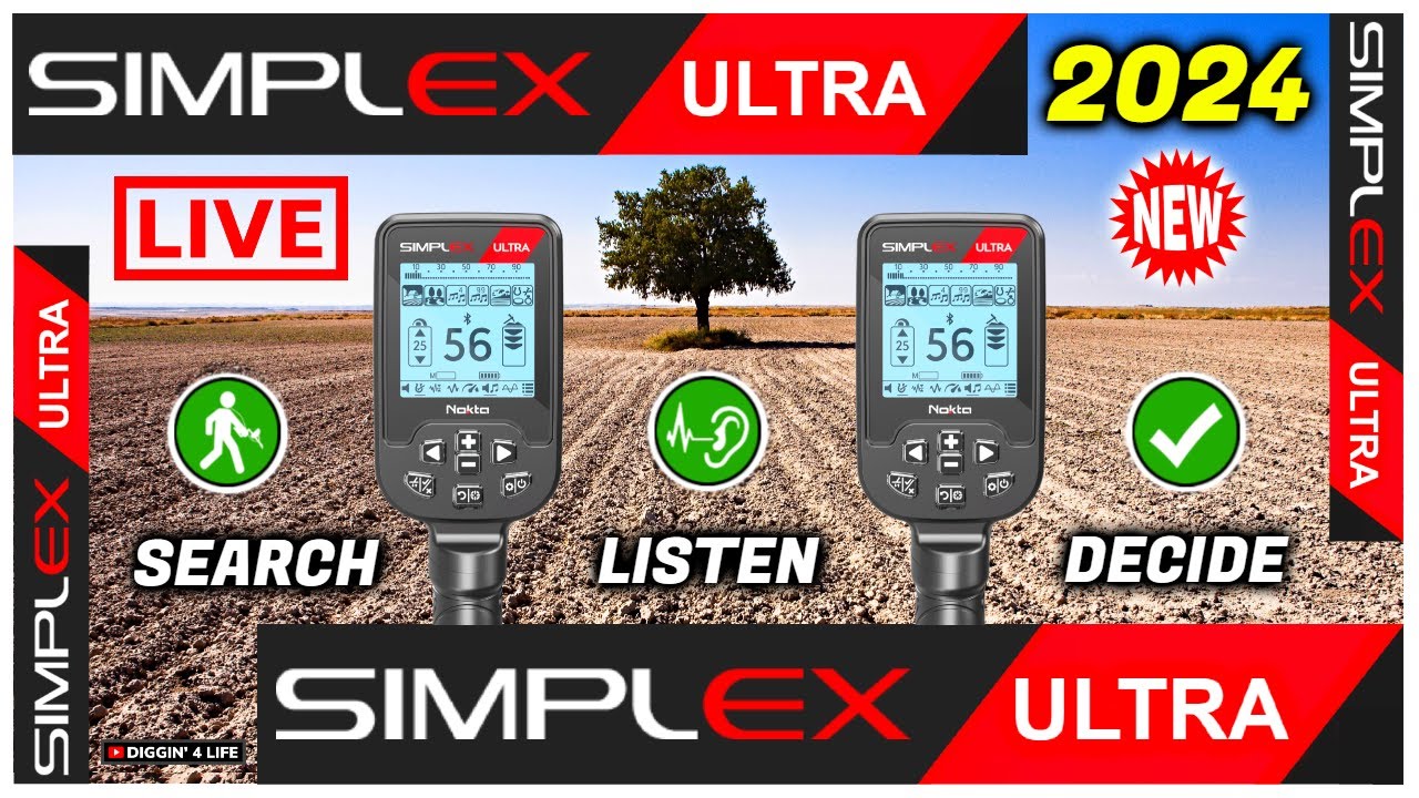 Master 99 Tones: Nokta Simplex Ultra | Field Training Metal Detecting | Simplex Metal Detector
