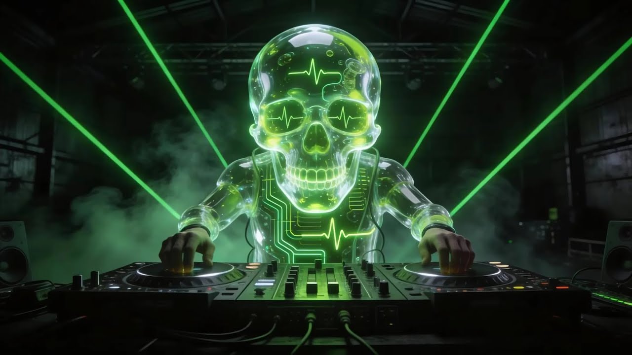 DJ Techno Rave • Hard 303 Power • by Techno Vault FM