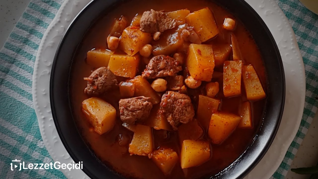 Bal Kabağı Meftunesi Tarifi - Y&Ouml;RESEL KIŞ YEMEĞİ Nasıl Yapılır