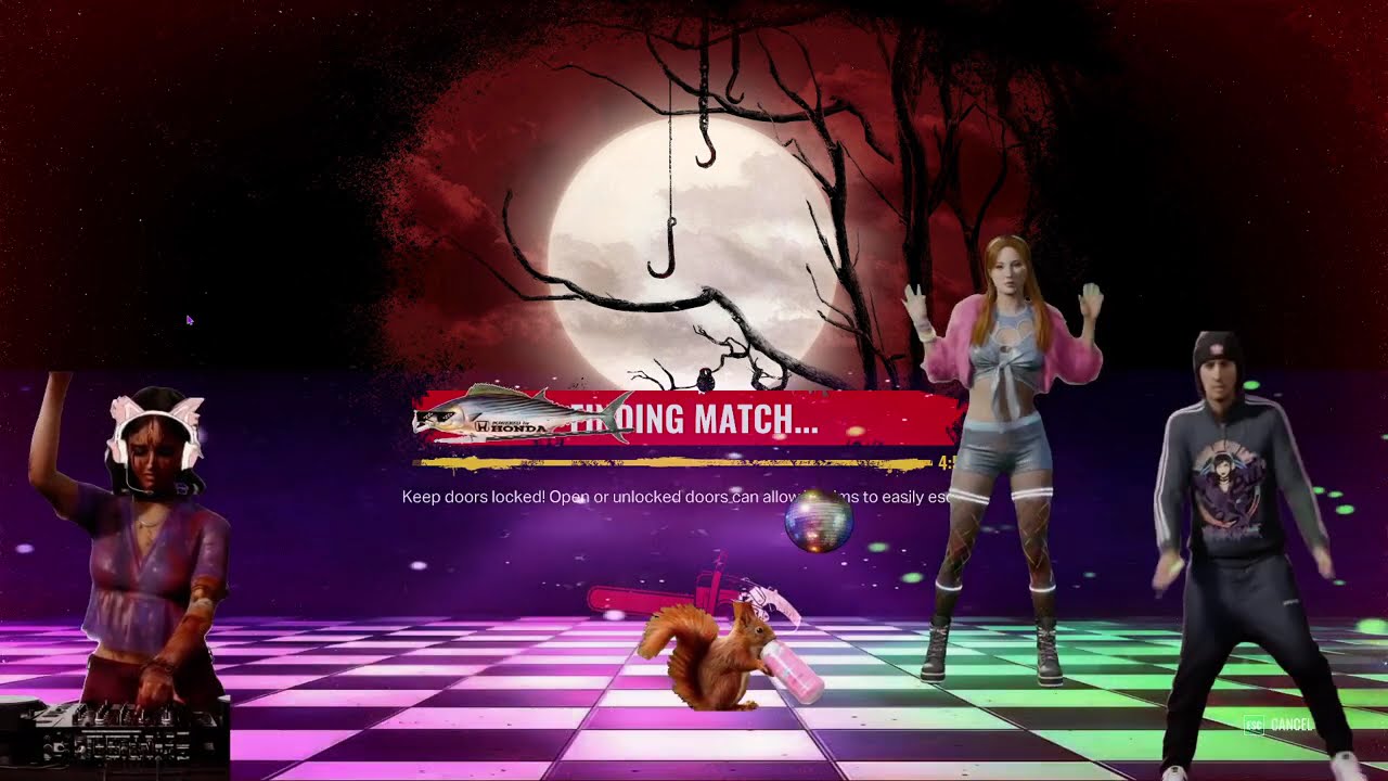 The Texas Chain Saw Massacre - Lobby RAVE 🌸 & GAMEPLAY (No Mic) + Music | DJMalariaFlores Stream#4.1