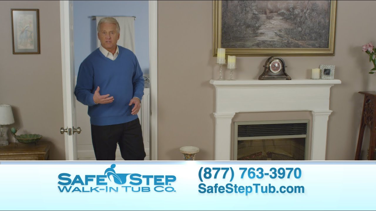 Safe Step Walk-In Tub National Infomercial starring Rick Chambers