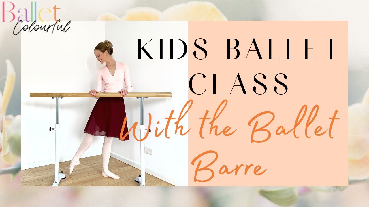 KIDS BALLET DANCING TUTORIAL | BALLET BARRE (Ages 3+)