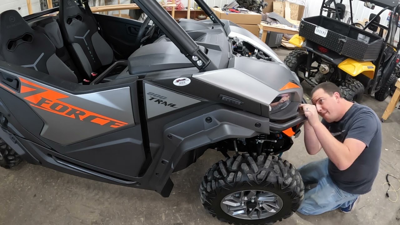 Kinnettic Kreations True plug and play turn signal kit ZForce 800 EX Trail/Sport Gen 2