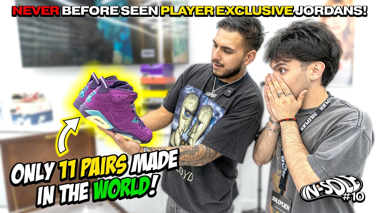 WE COPPED OUR RAREST SNEAKER! *NEVER BEFORE SEEN JORDAN PE* | IN-SOLE EPISODE 10