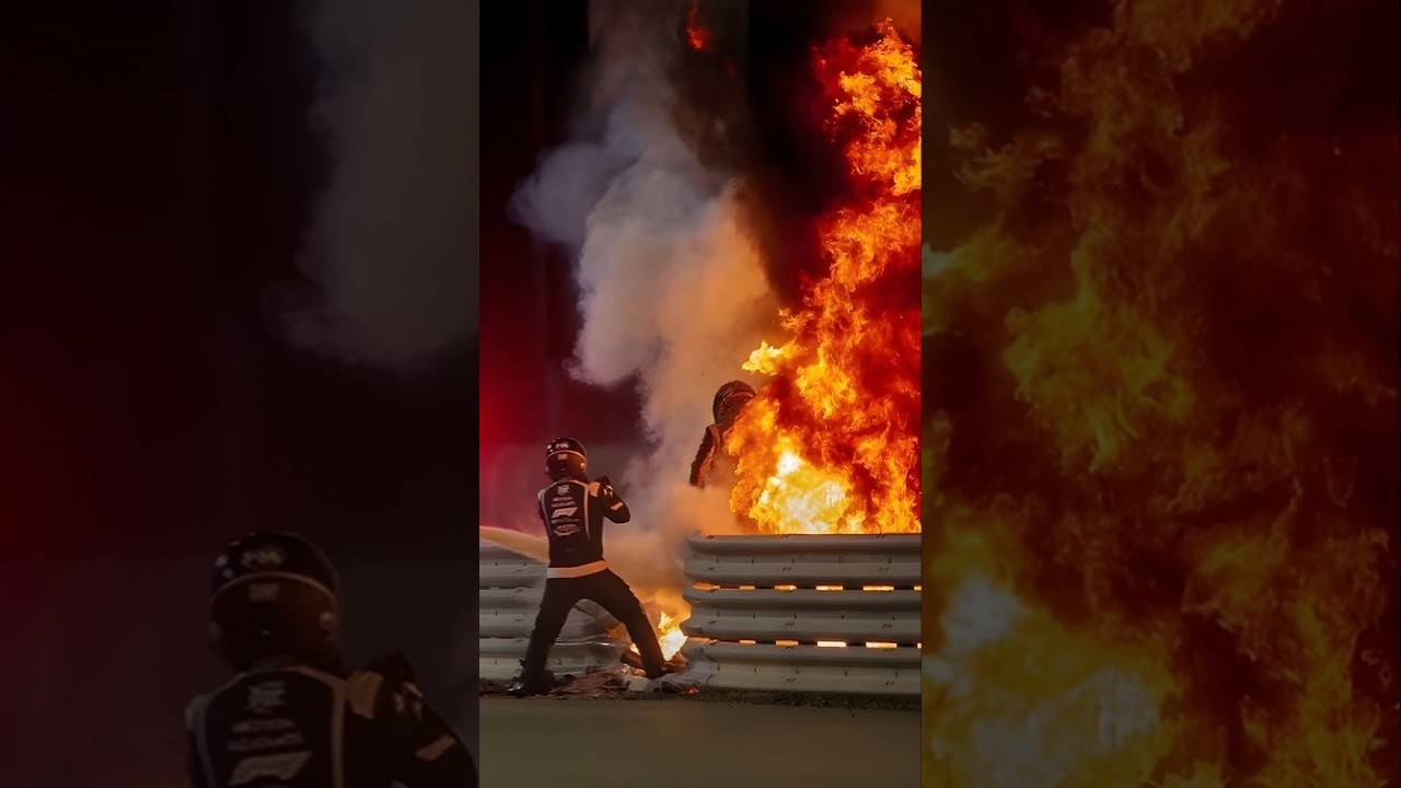 The Day a F1 Driver Walked Out of Fire