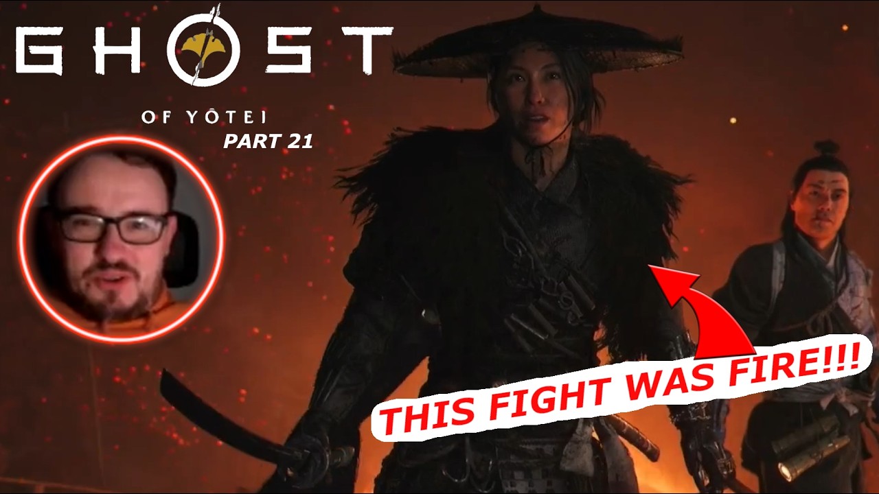 THE BATTLE OF THE BURING BRIDGE!!! | Ghost of Yōtei PART 21 | WALKTHROUGH + REACTION #gaming #fyp