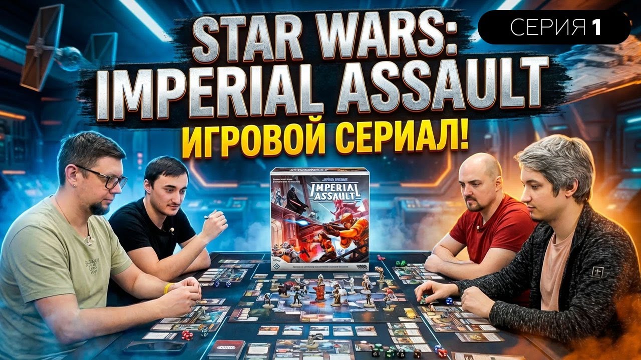 STAR WARS: Imperial Assault 🤖 Полное прохождение кампании! Эп.1: обучающий сценарий и Вступление