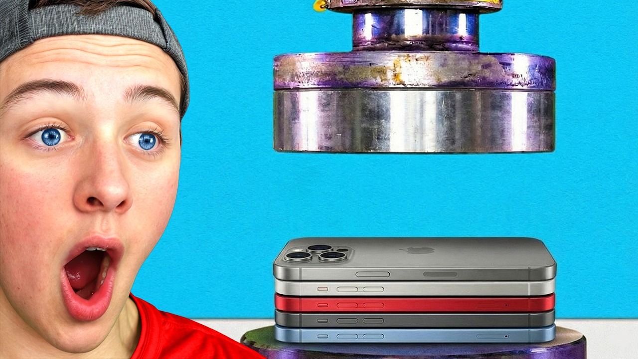 BECKBROS React to CRAZIEST HYDRAULIC PRESS MOMENTS