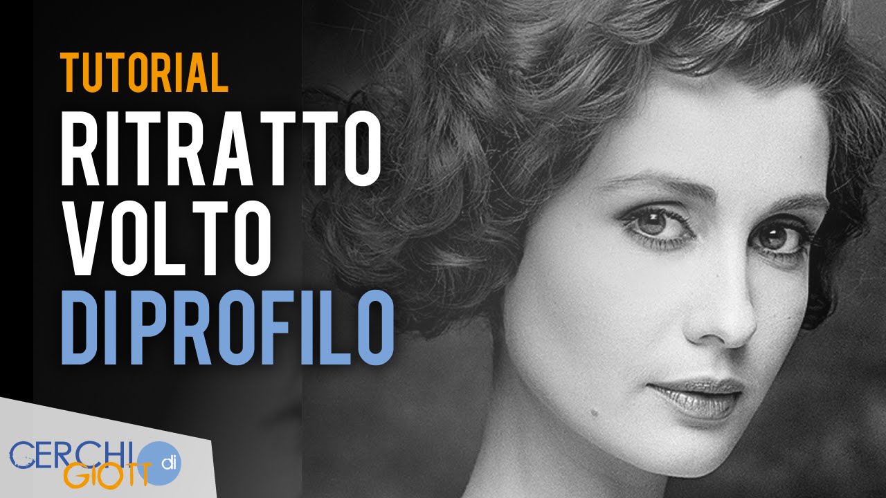 Tutorial ritratto a matita - Come fare un ritratto di un volto in movimento [HD]