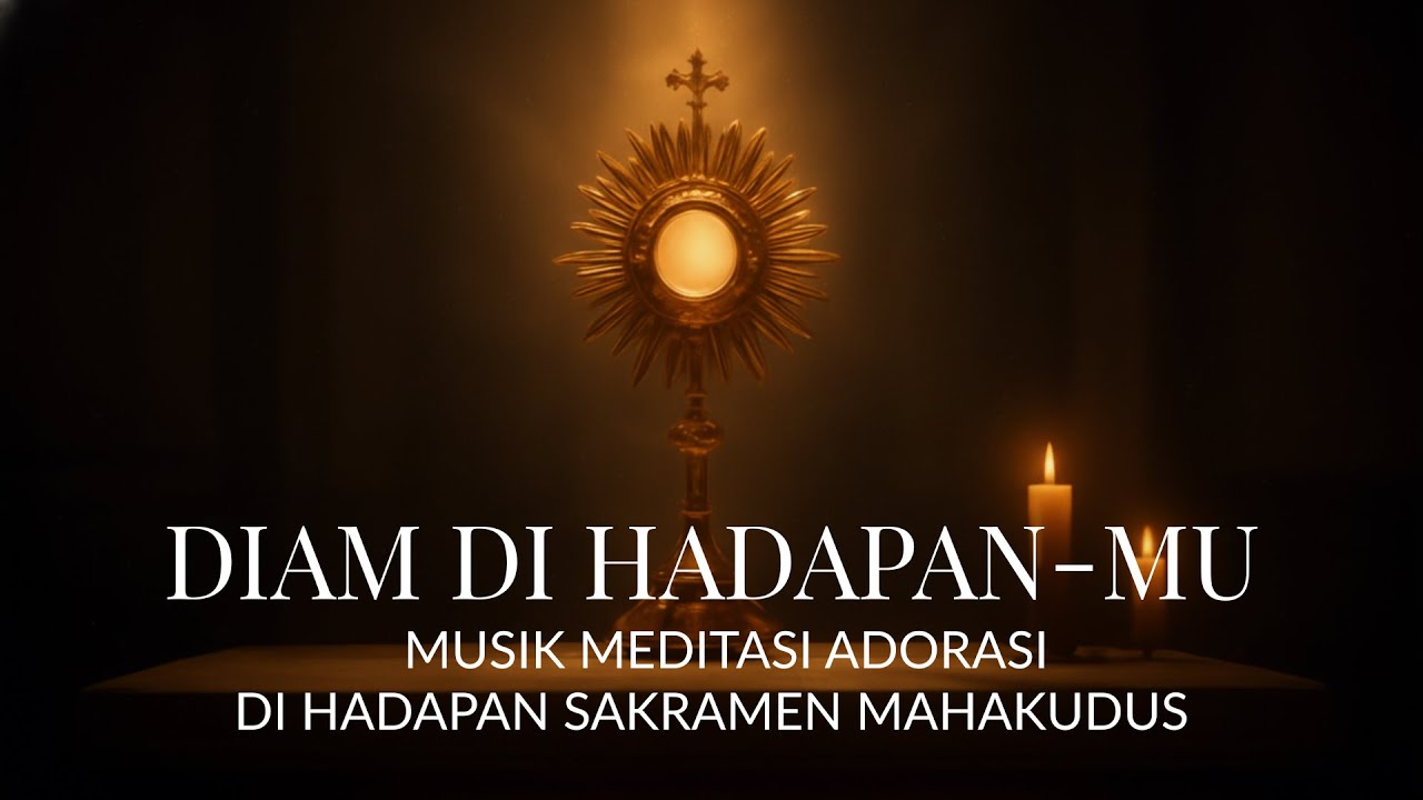 Lagu Meditasi Adorasi – Diam di Hadapan-Mu | Musik Doa Tenang di Hadapan Sakramen Maha Kudus