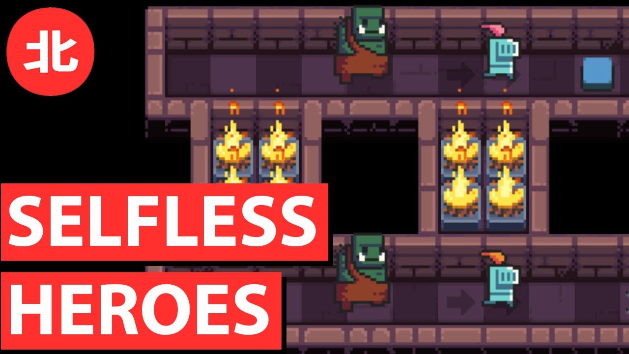 Program Your Knights To Escape Treacherous Dungeons - Selfless Heroes (Northernlion Tries)