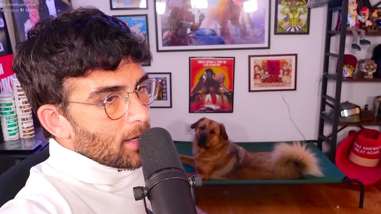 Hasan's Puppy Kaya Gets Caught | HasanAbi Reacts