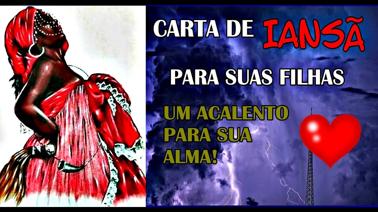 CARTA DE IANSÃ PARA TUAS FILHAS