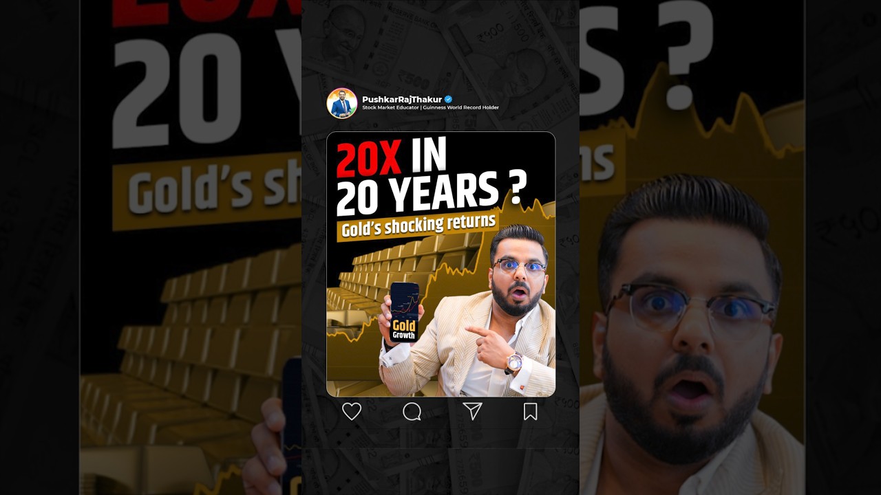20X in 20 Years? Gold's Shocking Returns