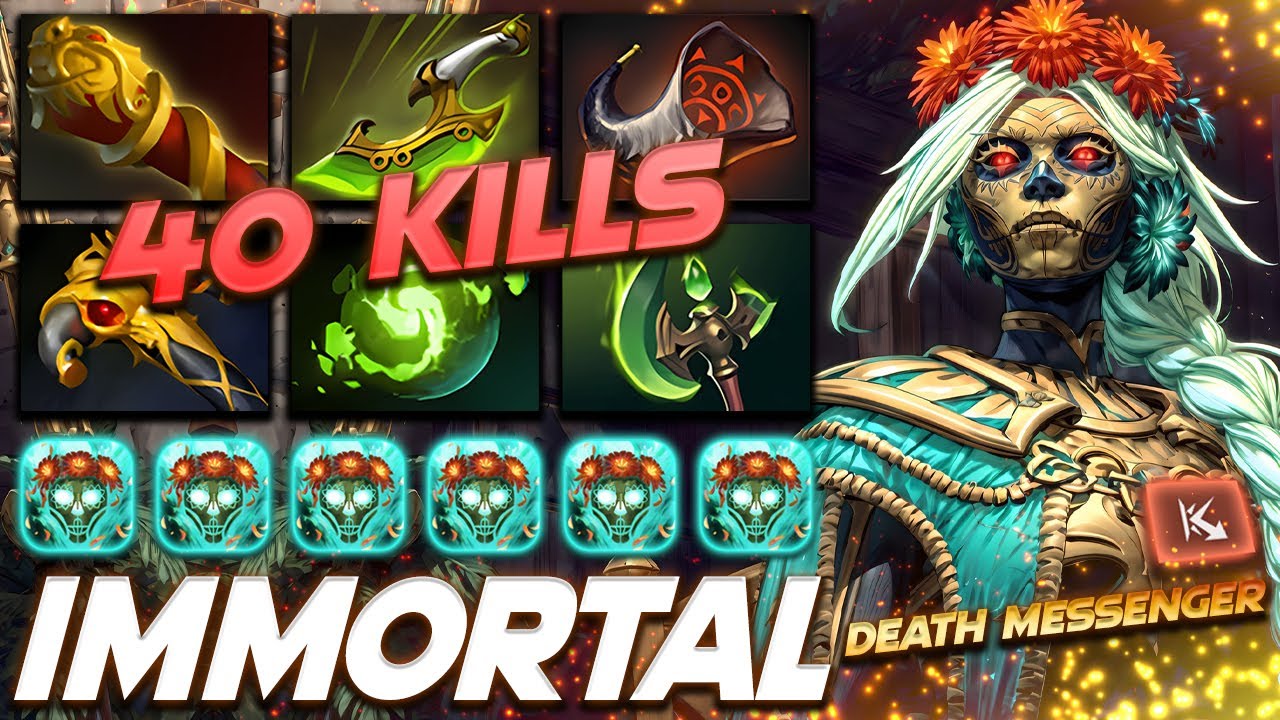 Muerta 40 Frags Super Carry - Dota 2 Pro Gameplay [Watch & Learn]