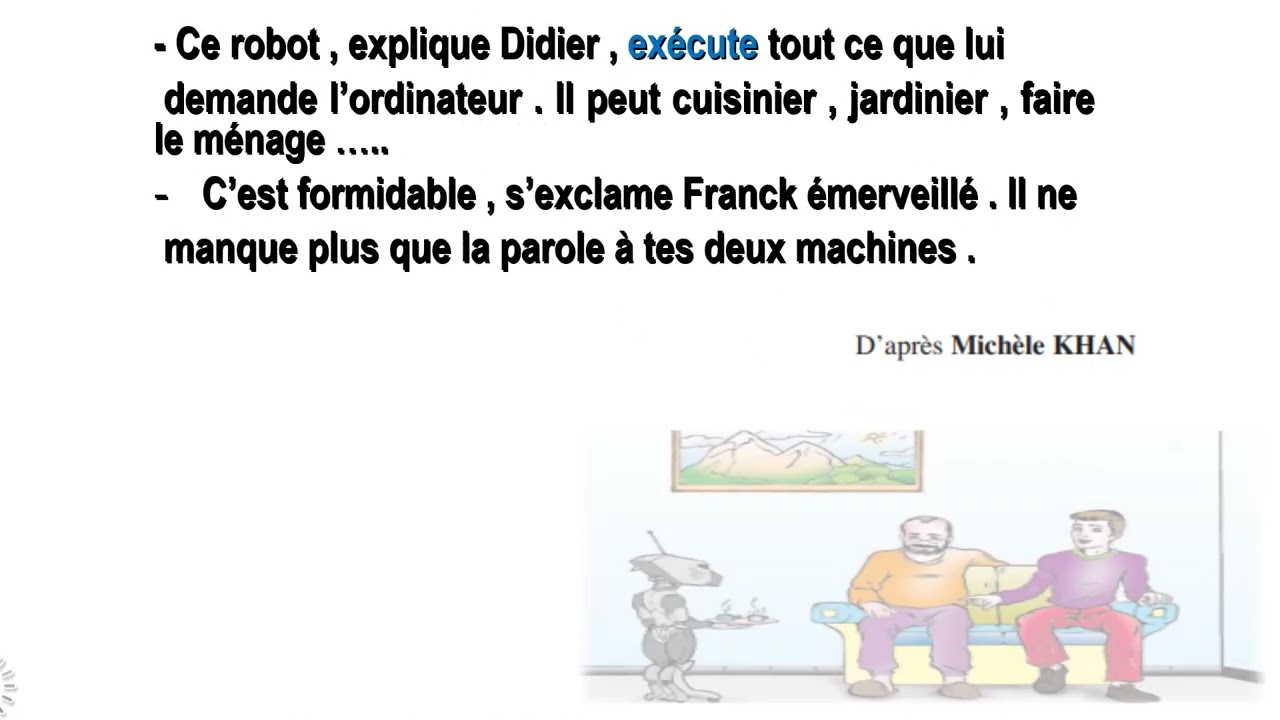 L’ordinateur de Didier  ( 5ème )