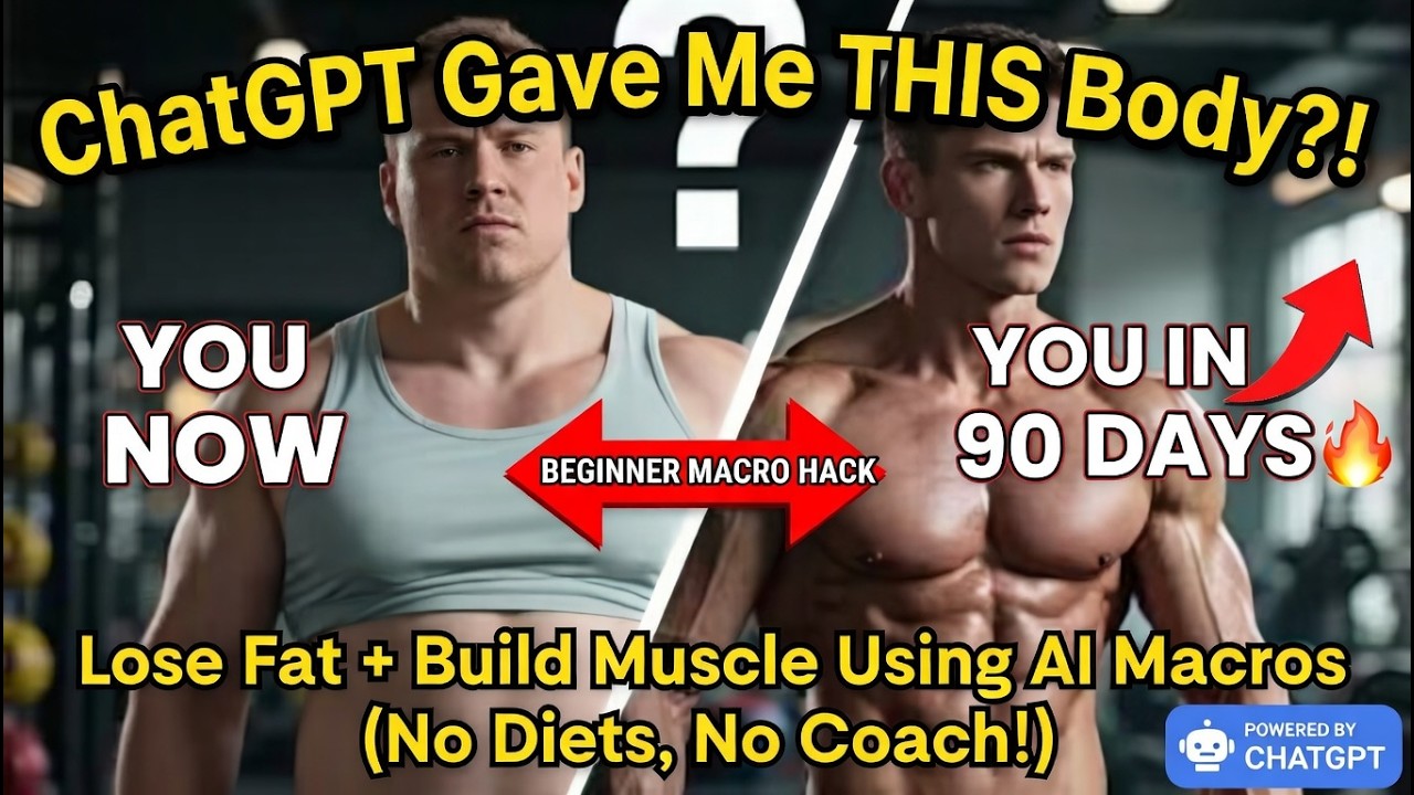 ChatGPT Macro Calculator: Lose Fat & Build Muscle with AI