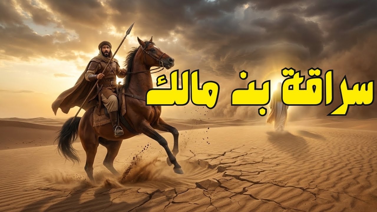 مطاردة في الصحراء انتهت بوعدٍ مستحيل | سراقة بن مالك #viral #viralvideo #explore #history #اكسبلور 