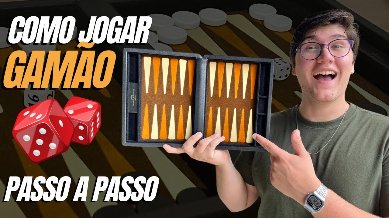 Como Jogar Gamão - Passo a Passo Jogo de Gamão