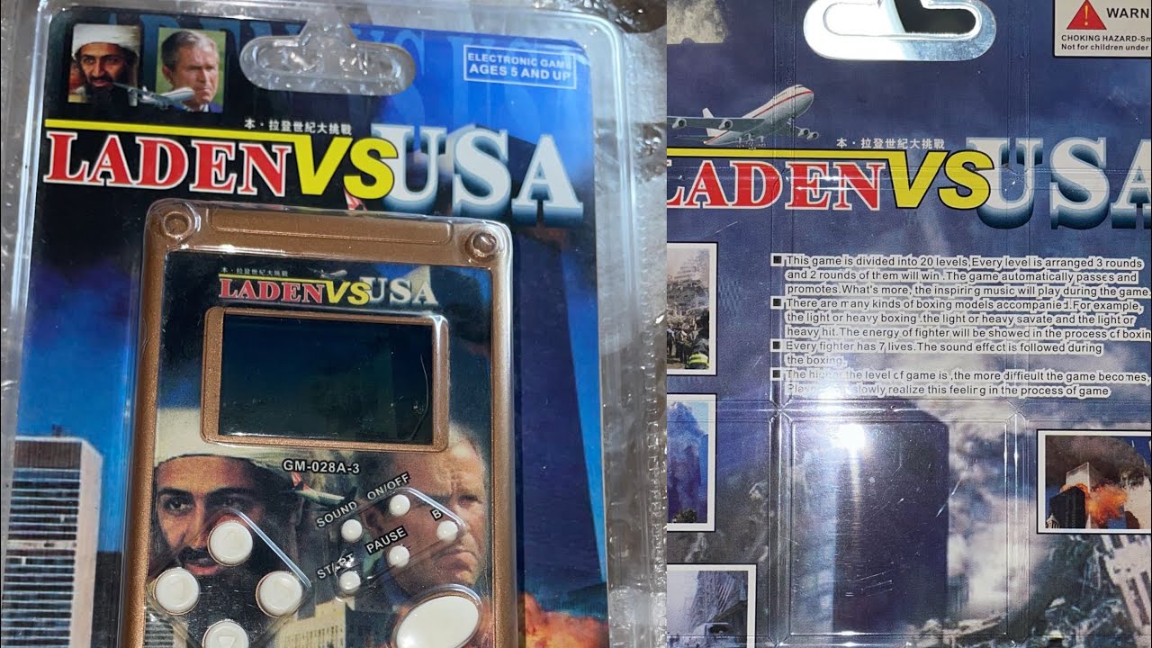 Osama Bin Laden VS USA Handheld console #videogames #retrogaming 