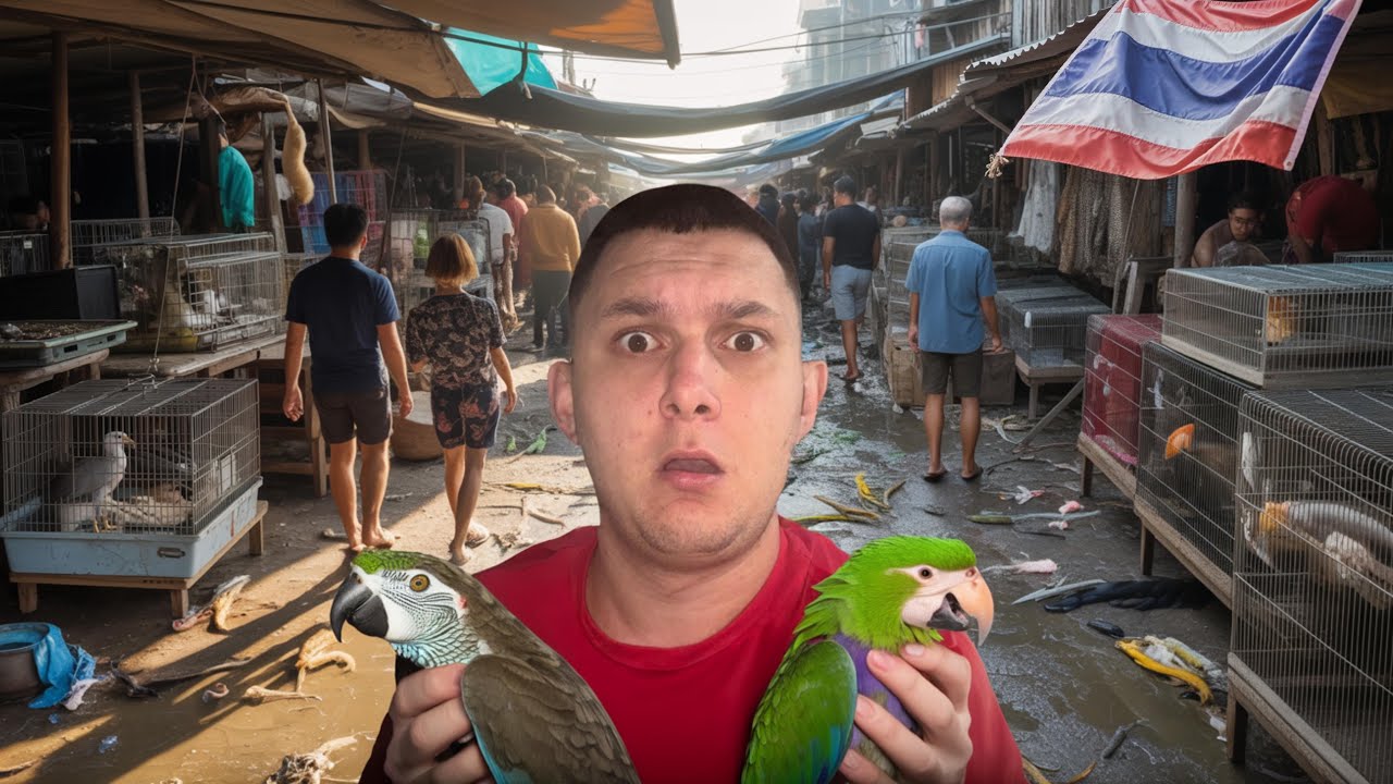 Bangkok’s ILLEGAL ANIMAL Markets🇹🇭(Thailand DAY 20)🇹🇭
