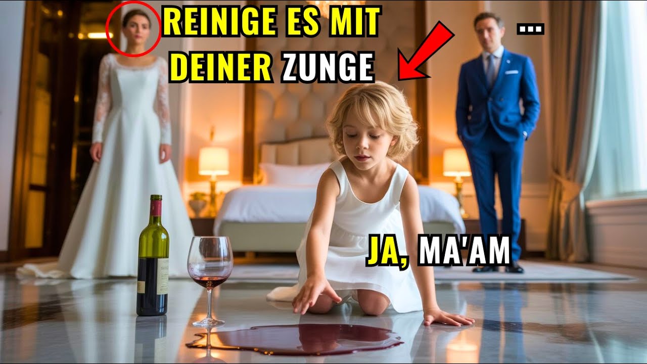 „Mach es mit deiner Zunge sauber“, befahl die Braut—Milliardär sah die Demütigung des armen Mädchens