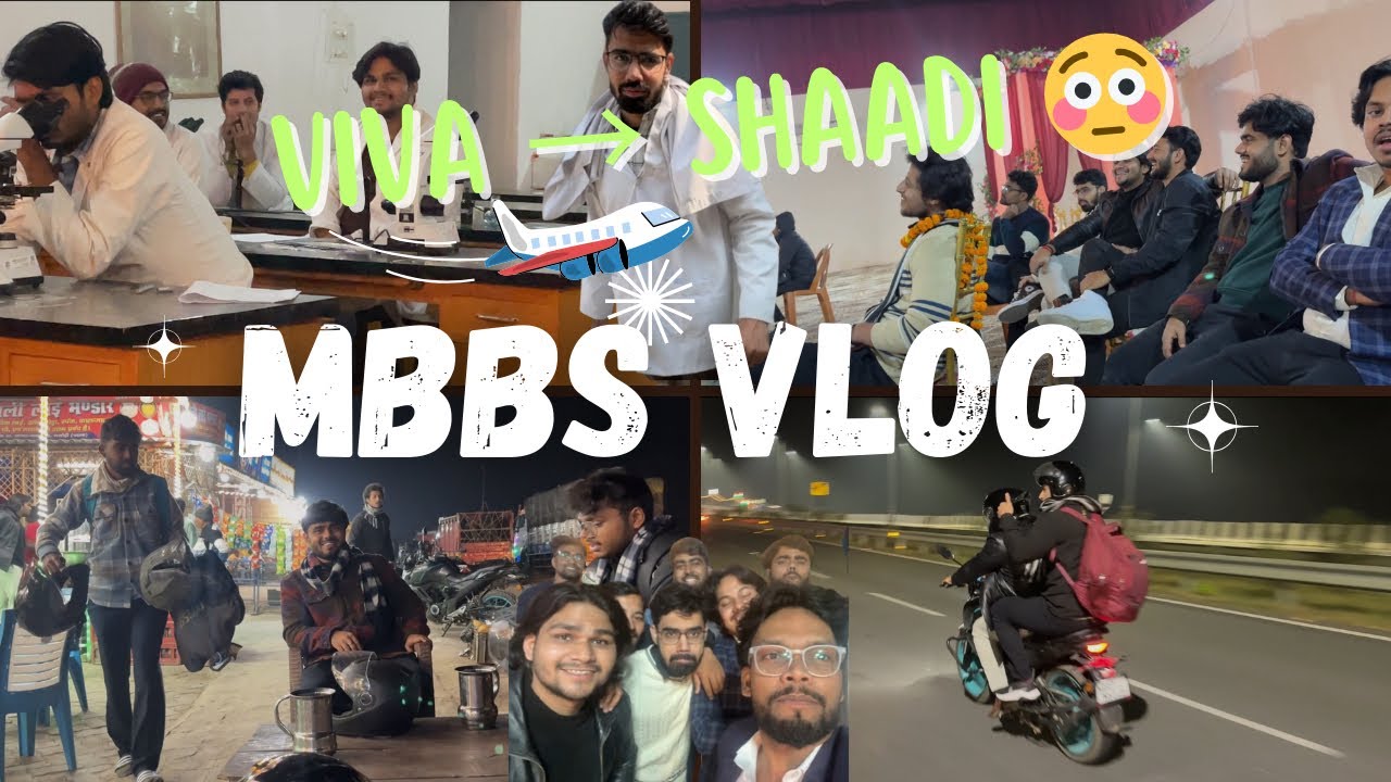 From Viva Hall to Wedding Hall 😳 | a day in a life of medical student ⚕️| MBBS vlog